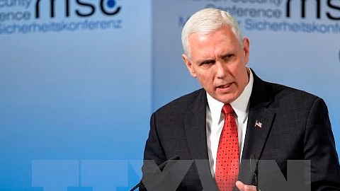 Phó Tổng thống Mỹ Mike Pence. (Nguồn: EPA/TTXVN)