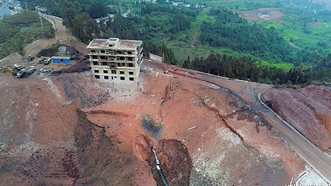 Địa điểm xảy ra vụ nổ ở Quý Châu (Trung Quốc) ngày 2-7.