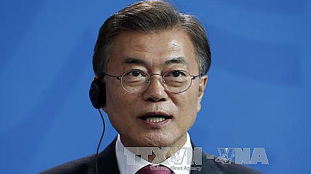 Tổng thống Moon Jae-in. Ảnh: EPA/ TTXVN