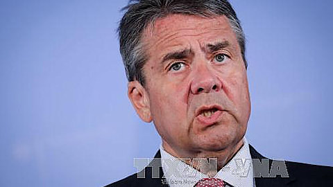 Ngoại trưởng Đức Sigmar Gabriel. Ảnh: AFP/TTXVN