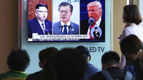 Thượng đỉnh liên Triều và Mỹ - Triều nối tiếp thành công. Ảnh: AP