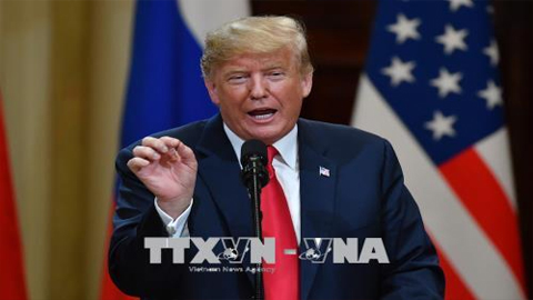 Tổng thống Mỹ Donald Trump. Ảnh: AFP/TTXVN