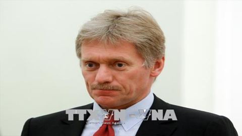 Người phát ngôn Điện Kremlin Dmitry Peskov tại một cuộc họp ở Moskva. Ảnh: AFP/TTXVN