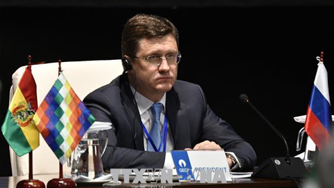 Bộ trưởng Năng lượng Nga Alexander Novak. Ảnh: AFP/TTXVN