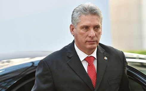 Chủ tịch Cuba Miguel Diaz-Canel. (Ảnh: Sputnik)