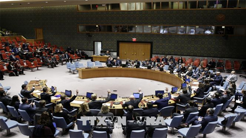 Toàn cảnh cuộc họp HĐBA LHQ tại New York, Mỹ ngày 21/3. Ảnh: THX/TTXVN