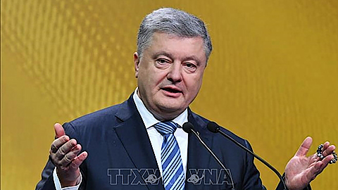 Tổng thống Ukraine Petro Poroshenko.