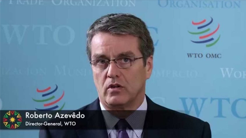 Giám đốc WTO R.Azevedo (Ảnh: UN) 