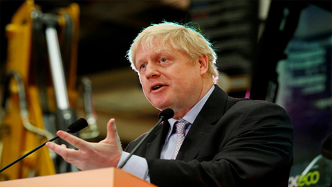 Tân Thủ tướng Anh Boris Johnson. Ảnh: Reuters