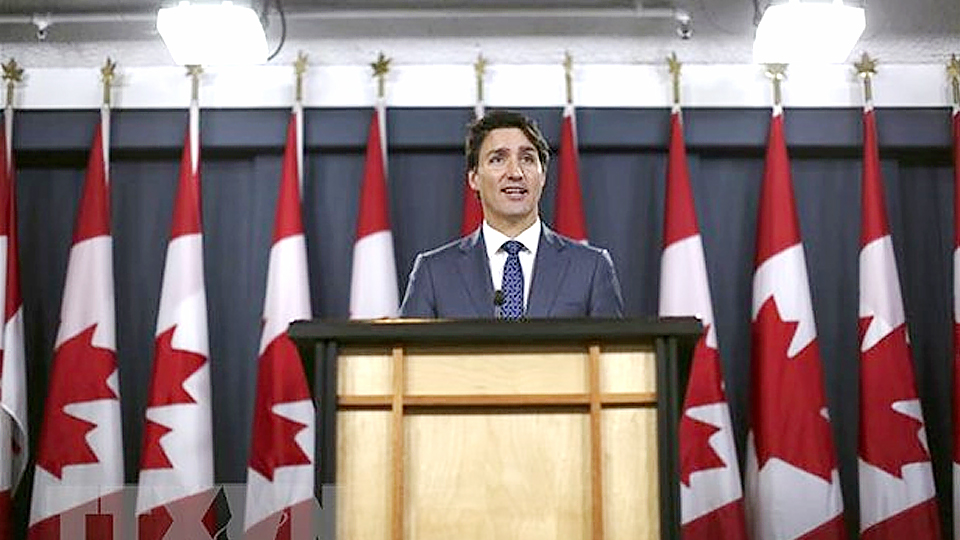 Thủ tướng Canada Justin Trudeau. (Nguồn: AFP/TTXVN)