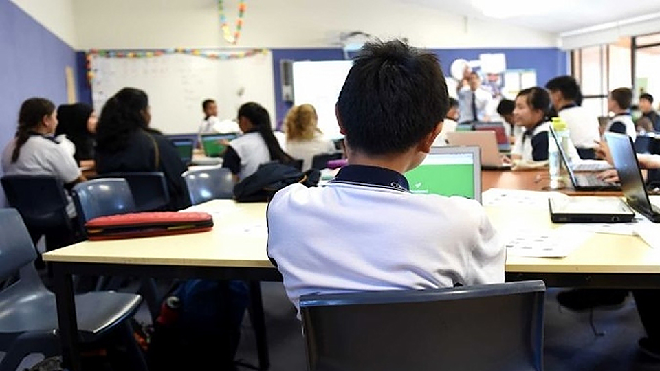 Một buổi học của các em học sinh bang Queensland, Australia. (Ảnh: AAP)