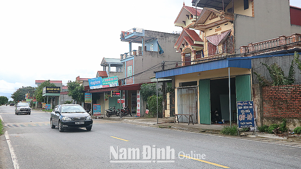 Nông thôn mới xã Hiển Khánh. 
