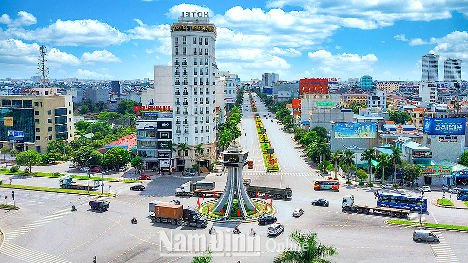 Một góc thành phố Nam Định. Ảnh: Viết Dư