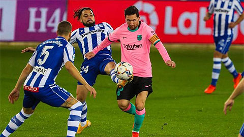 Vừa thắng tưng bừng ở Champions League, Barca lại tiếp tục gây thất vọng ở La Liga.