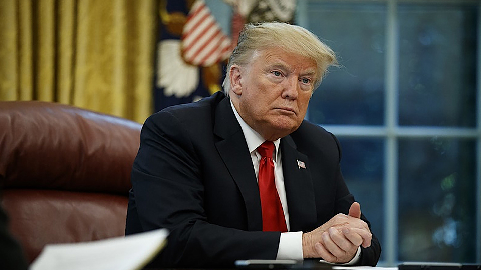 Tổng thống Mỹ Donald Trump. (Ảnh: AP)
