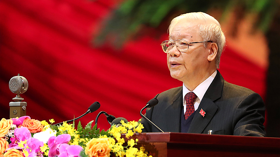 Đồng chí Nguyễn Phú Trọng, Tổng Bí thư, Chủ tịch nước.