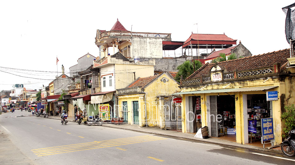 Những nếp nhà cổ còn lại ở thôn Thượng Trại, xã Hải Phú (Hải Hậu).  Bài và ảnh: Hoa xuân