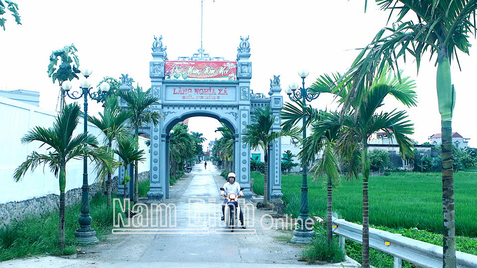 Nông thôn mới xã Xuân Ninh.