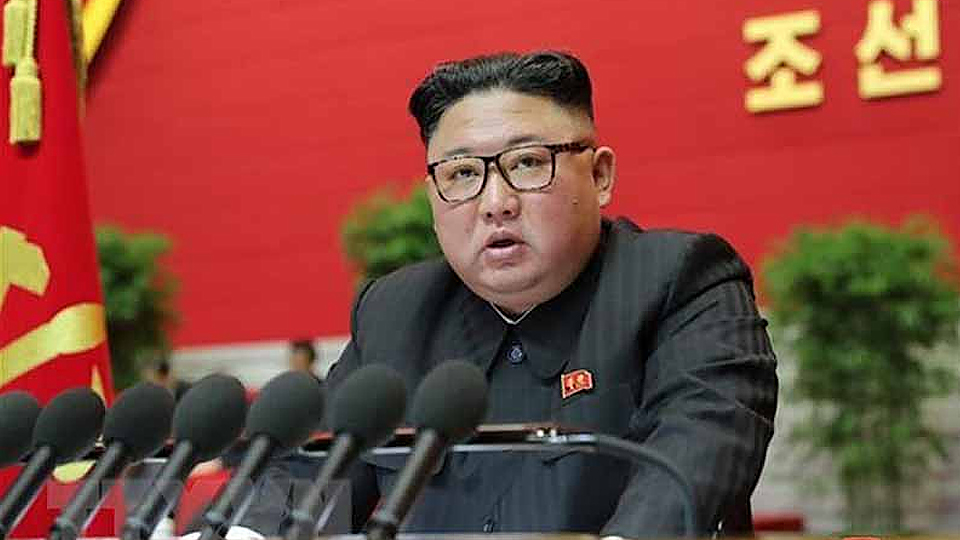 Nhà lãnh đạo Triều Tiên Kim Jong-un. (Ảnh: KCNA/TTXVN)