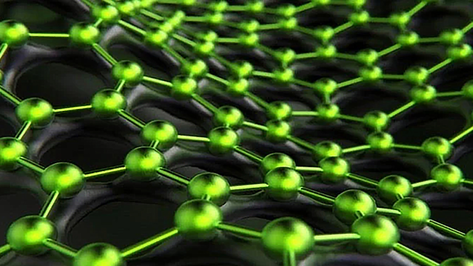 Vật liệu graphene cấu trúc hình lục giác, có thể cải thiện hạn chế của chất bán dẫn silicon trong chip lượng tử. (Ảnh: Scitech Daily).