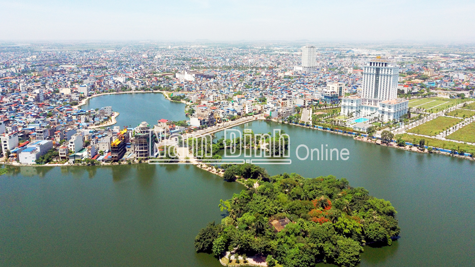 Một góc thành phố Nam Định. Ảnh: Viết Dư