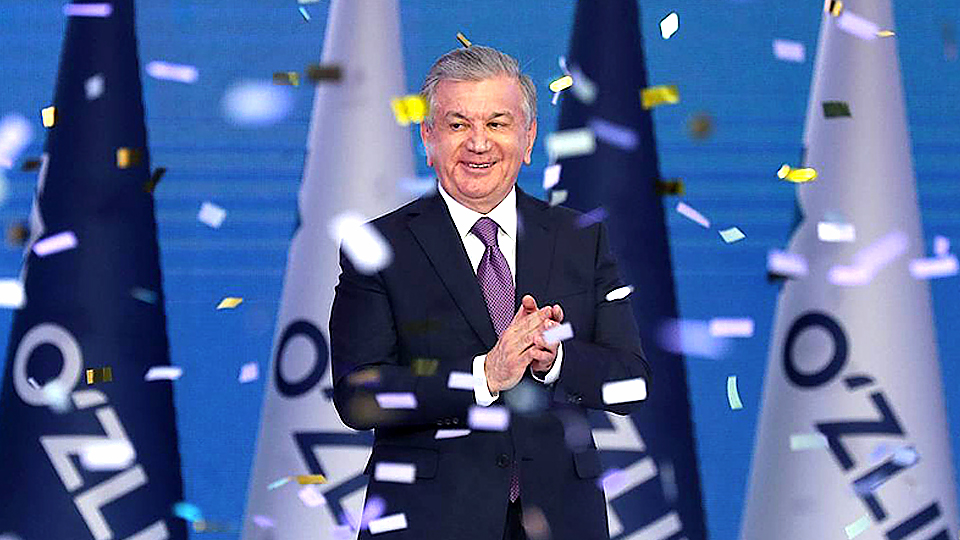 Tổng thống Uzbekistan Shavkat Mirziyoyev. (Ảnh: TASS)