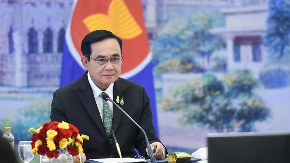 Thủ tướng Thái Lan Prayut Chan-o-cha tham dự hội nghị cấp cao ASEAN - Trung Quốc.