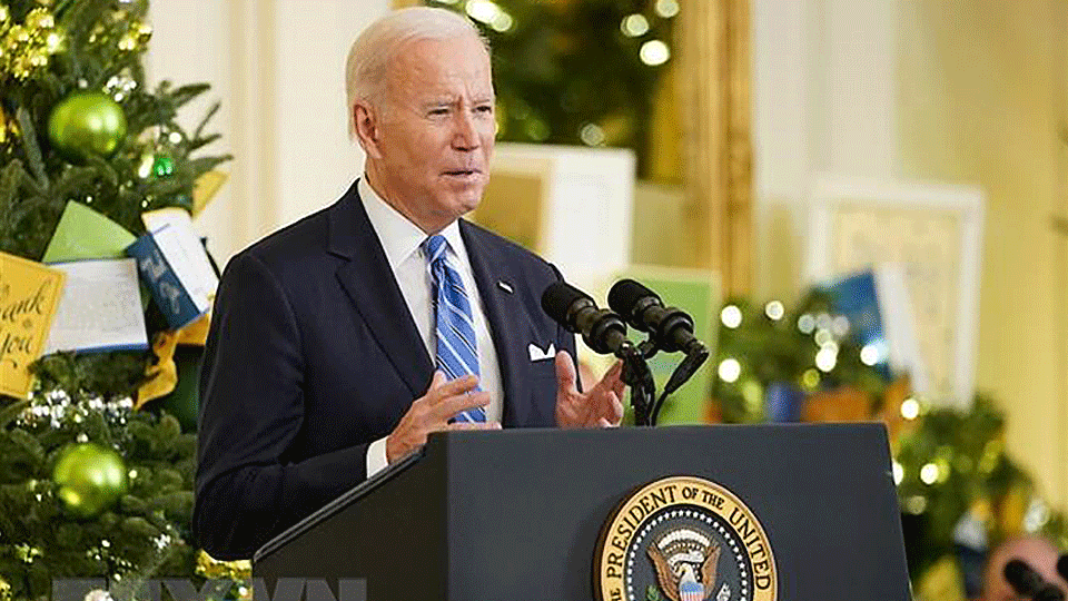 Tổng thống Mỹ Joe Biden. (Ảnh: AFP/TTXVN)