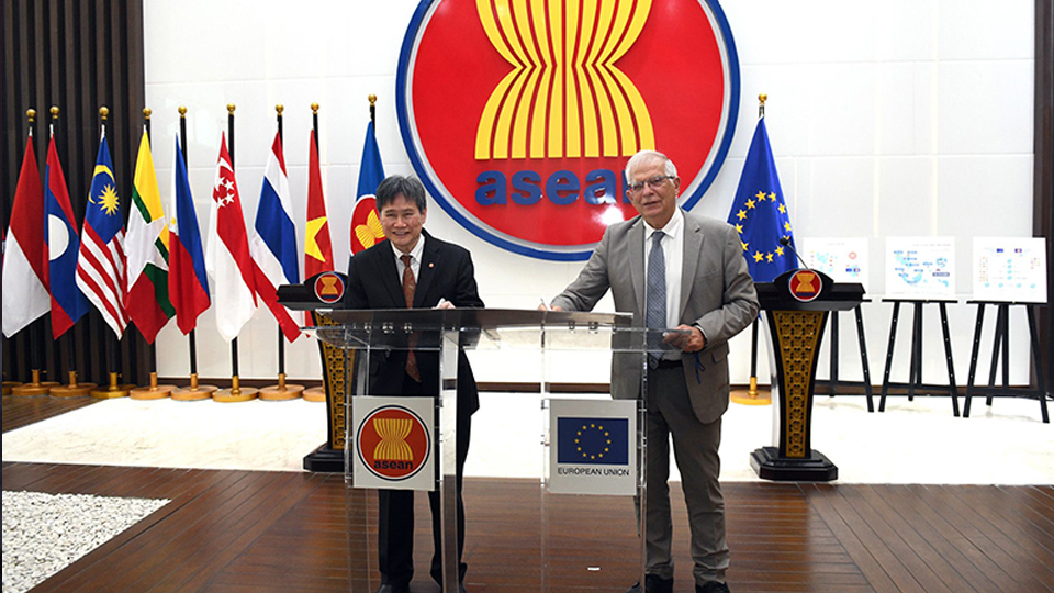 ASEAN và EU duy trì thường xuyên tiếp xúc các cấp. (Ảnh ASEAN.ORG)