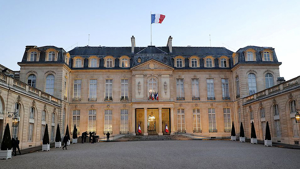 Toàn cảnh Điện Elysee. (Ảnh: Reuters)