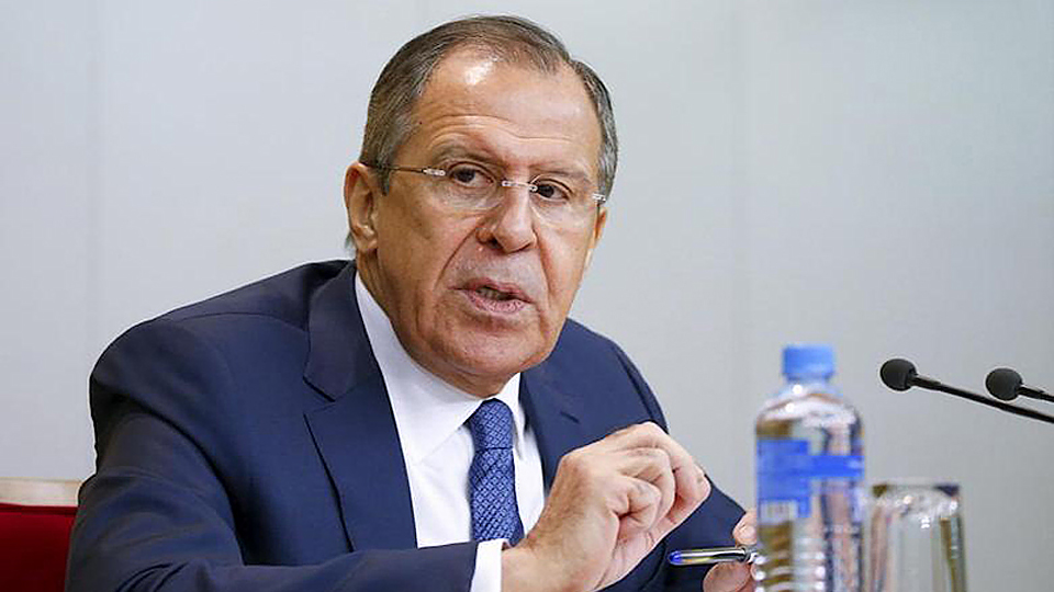 Ngoại trưởng Nga Sergey Lavrov. (Ảnh: Reuters)