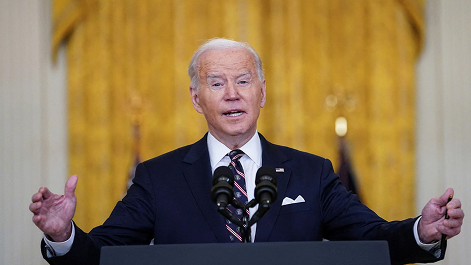 Tổng thống Mỹ Joe Biden. (Ảnh: Reuters)