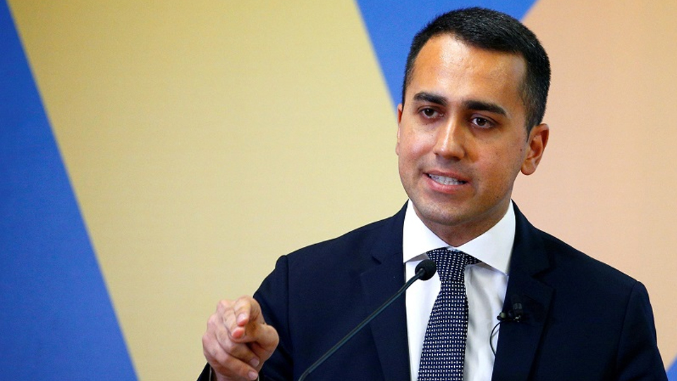 Ngoại trưởng Italia Luigi Di Maio. (Ảnh: Reuters)