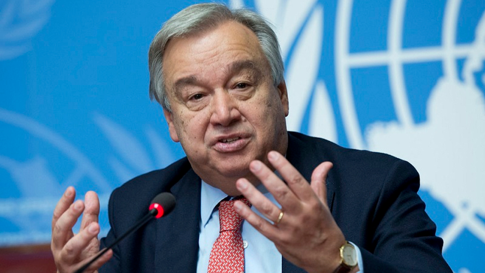 Tổng Thư ký Liên hợp quốc Antonio Guterres nhấn mạnh lo ngại về số thương vong ngày càng tăng.