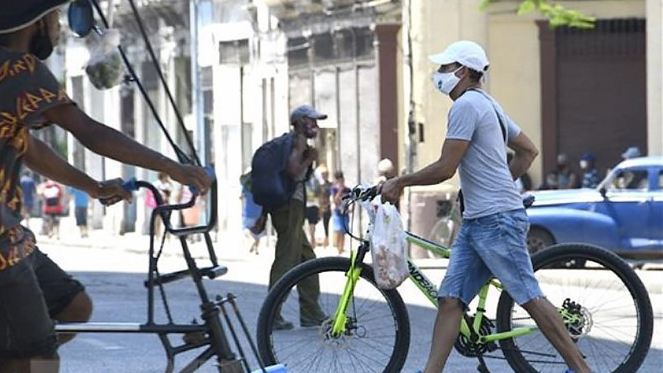 Đường phố tại La Habana, Cuba, ngày 3/7/2021. (Ảnh: THX/ TTXVN)