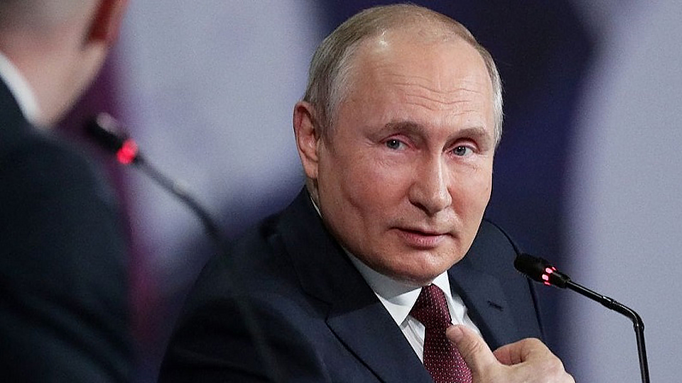 Tổng thống Nga Vladimir Putin. (Ảnh: Sputnik/Điện Kremlin/Reuters)