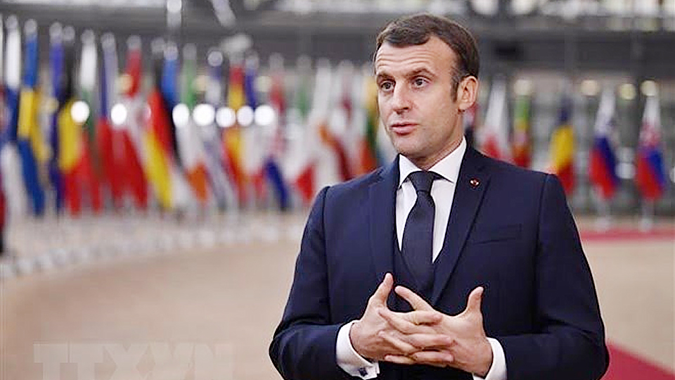 Tổng thống Pháp Emmanuel Macron. (Ảnh: AFP/TTXVN)