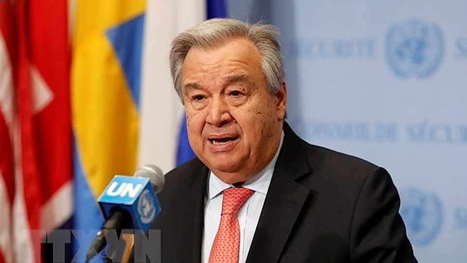 Tổng Thư ký Liên hợp quốc Antonio Guterres. (Ảnh: THX/TTXVN)