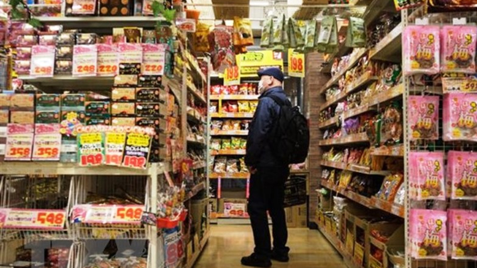 Bên trong một siêu thị ở Tokyo, Nhật Bản. (Ảnh: AFP/TTXVN)