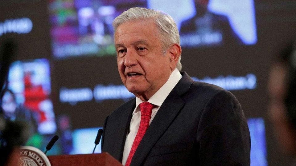 Tổng thống Mexico Andrés Manuel López Obrador. (Ảnh: Reuters)