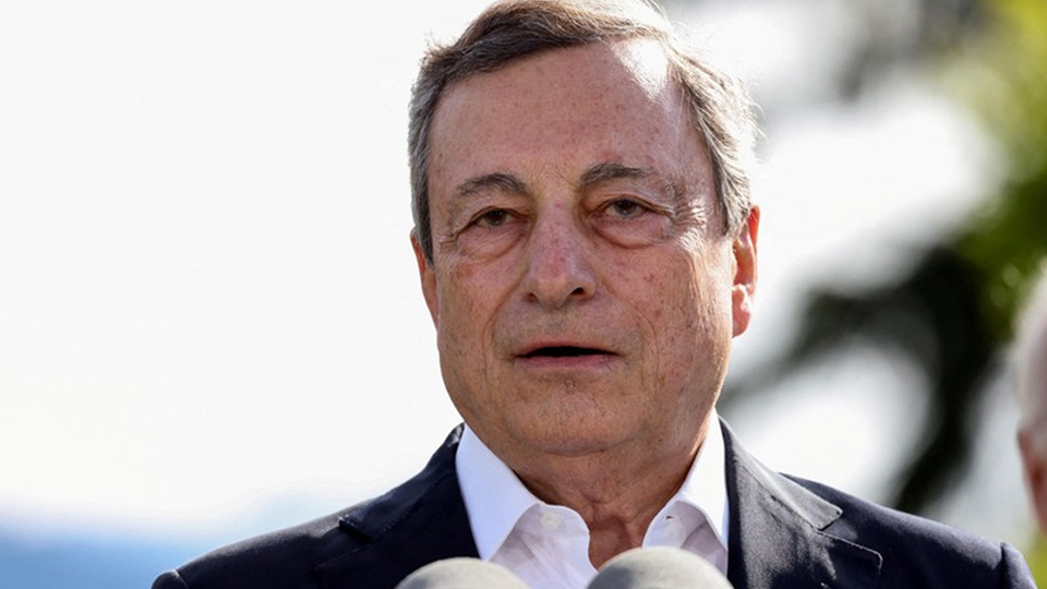 Thủ tướng Mario Draghi. (Ảnh: Reuters)