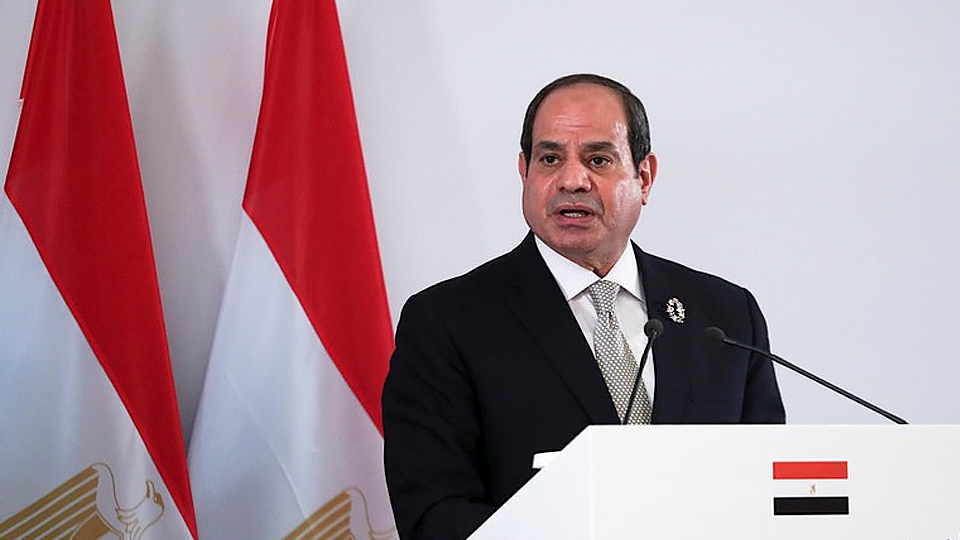 Tổng thống Ai Cập Abdel Fattah El-Sisi. (Ảnh minh họa: Reuters)