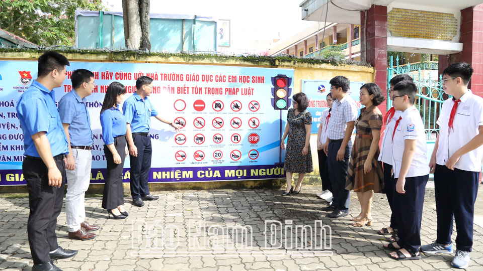 Ban An toàn giao thông tỉnh, Tỉnh Đoàn xây dựng mô hình 