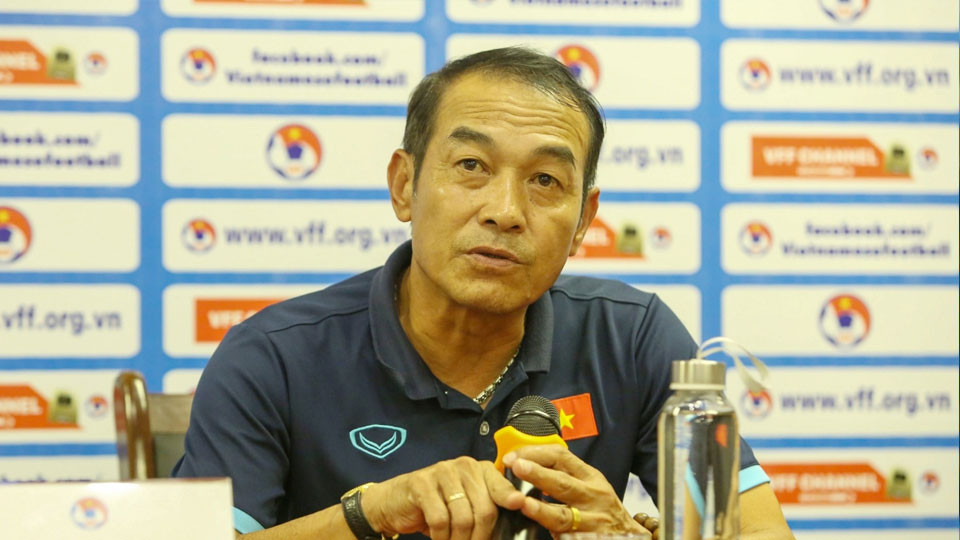 HLV Đinh Thế Nam tin tưởng U20 Việt Nam sẽ giành vé dự VCK U20 châu Á 2023 (Ảnh: VFF).