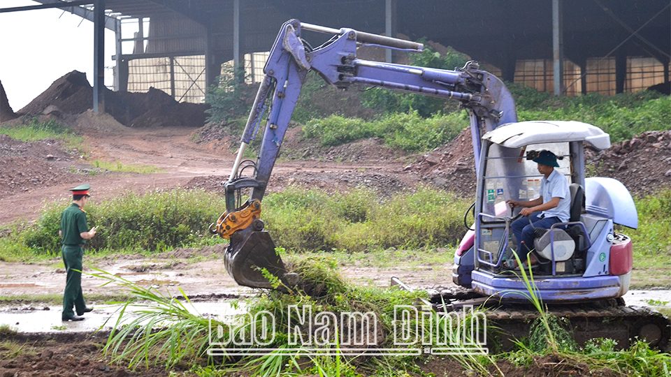 Huyện Trực Ninh chủ động kiểm soát, quản lý quỹ đất tại xã Trực Nội, góp phần thuận lợi khi thực hiện giải phóng mặt bằng phục vụ đầu tư các dự án phát triển kinh tế - xã hội.